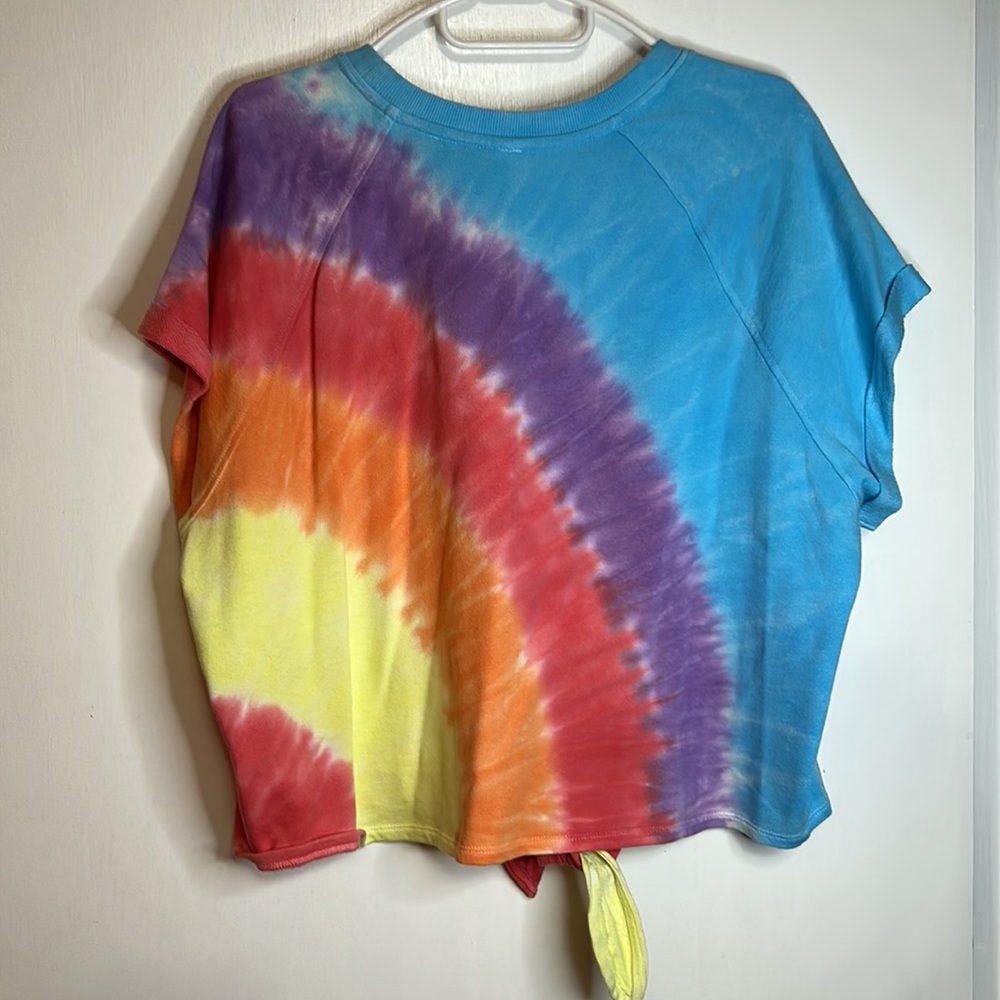 Old Navy Cropped Tie Dye Sweater - Picture 3 of 4
